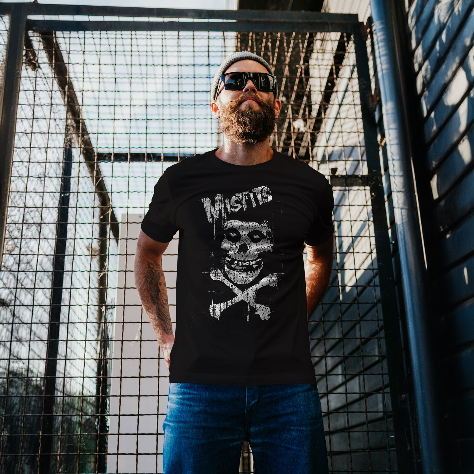 Authentic Misfits Bones T-Shirt S M L XL 2XL NEW gallery