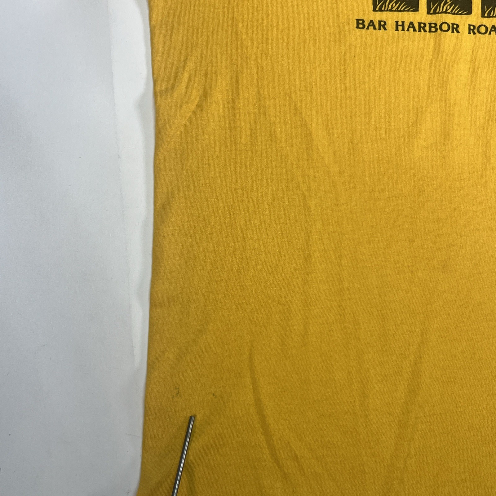 Vtg Thin Down East Country Wines T-shirt, Yellow L 1980s By TeeJays gallery