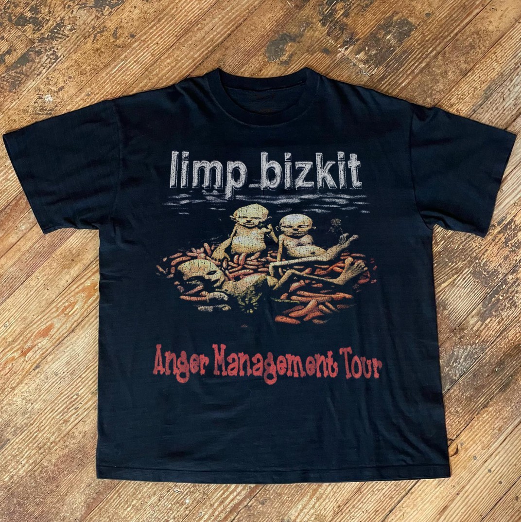Limp Bizkit Anger Management Tour Washed T-Shirt Black XL gallery