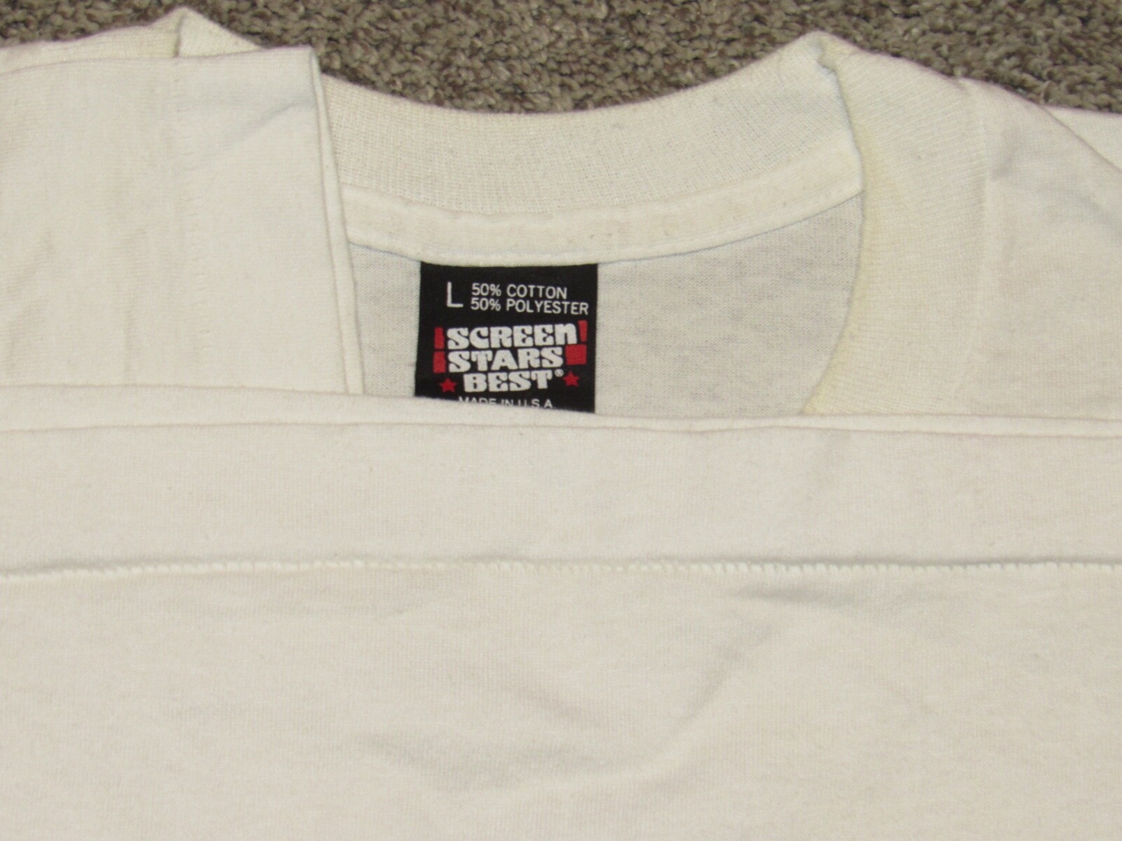 Vtg 1993 PHOENIX Baseball T-SHIRT Mens L Play Ball Hard Arizona 90s Funny Sports gallery