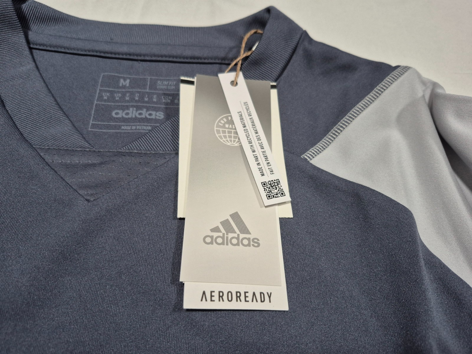 Adidas Mens Tiro 23 Competition Soccer Training Jersey Grey Shirt HP1906 SL gallery