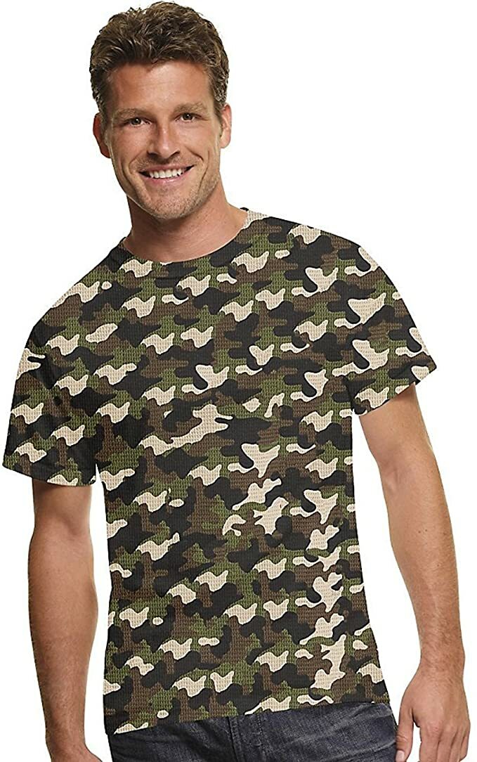 Hanes Men's Comfort Blend Quick Drying Crew Neck T-shirt 1-Pack gallery