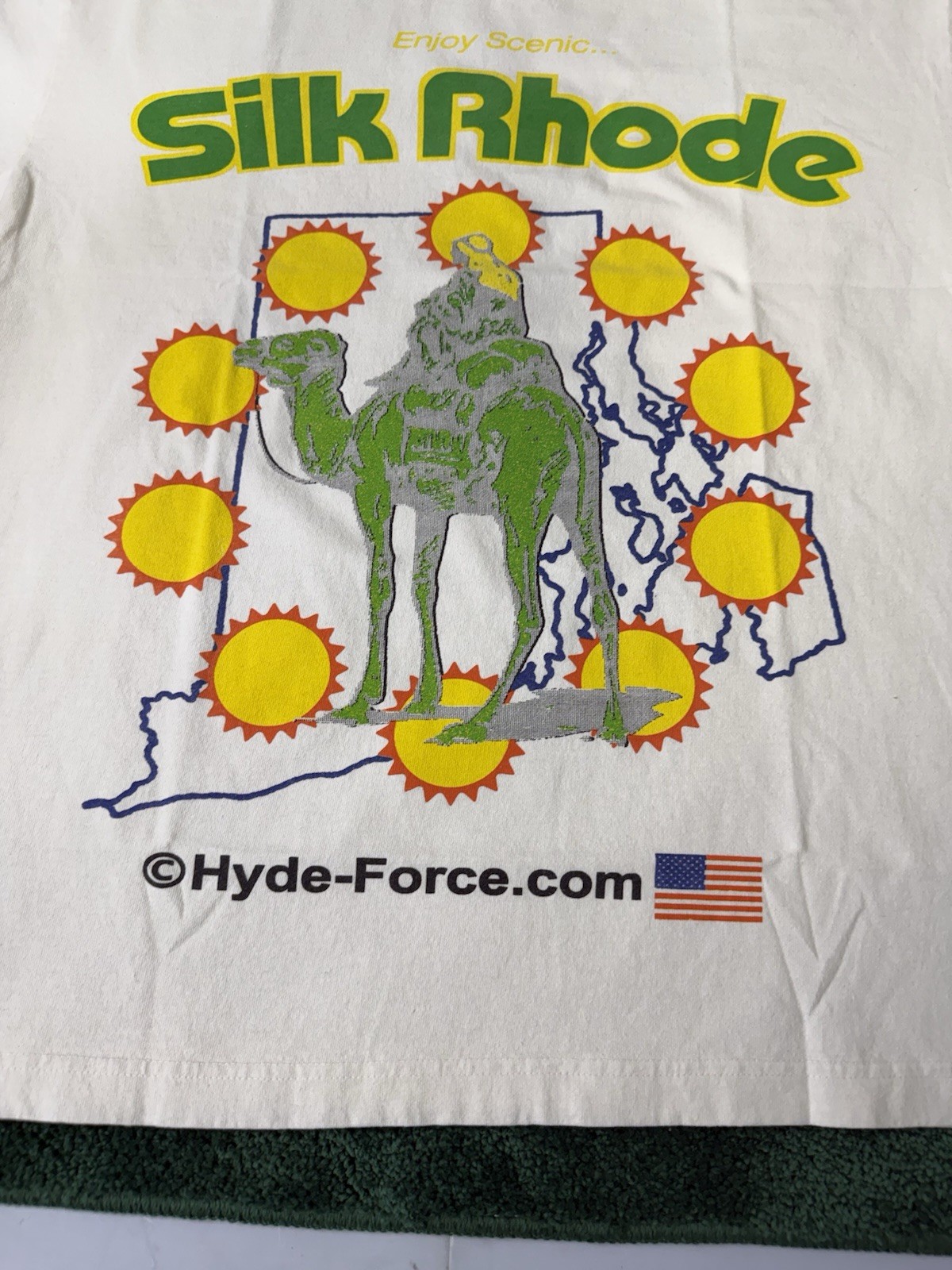 New Rare Hyde-Force Silk Rhode Shirt - XL Extra Large - No Plastic Bag gallery