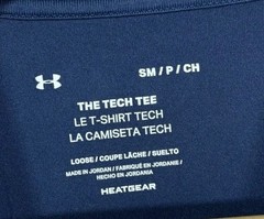 Under Armour Mens Tech 2.0 Morph T-Shirt Blue Short Sleeve Heat Gear Size Small
