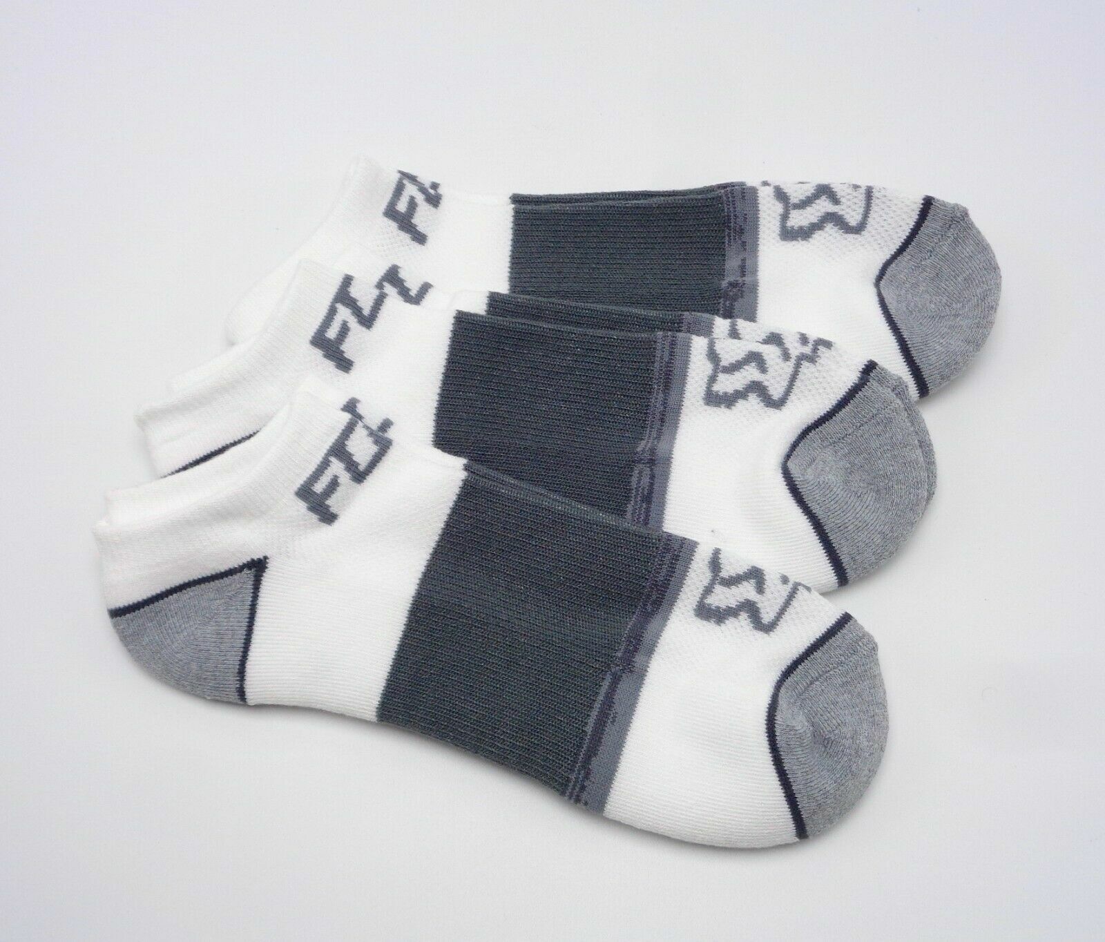 Fox Racing Tech No Show Socks 3 Pack Men’s S/M