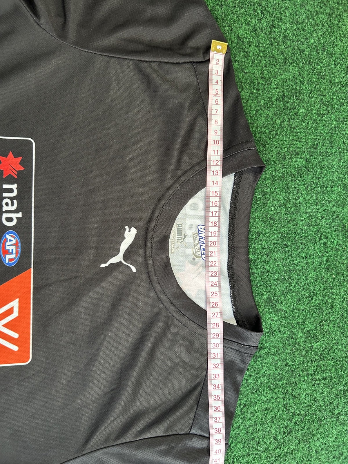 Puma AFL Draft Combine NAB Rising Stars Training Shirt #135 Charcoal Grey gallery