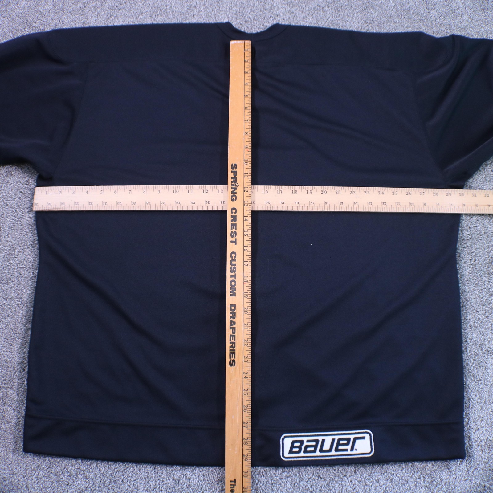 VTG Lumberjacks Hockey Jersey Mens Sz 56 Black Bauer ProWear Fight Strap 92-94 gallery