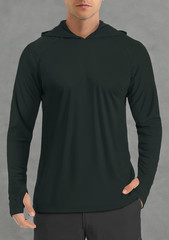 Men’S Long Sleeve Active T-Shirts UPF 50+ Hoodies Sun Protection Shirt Lightweig