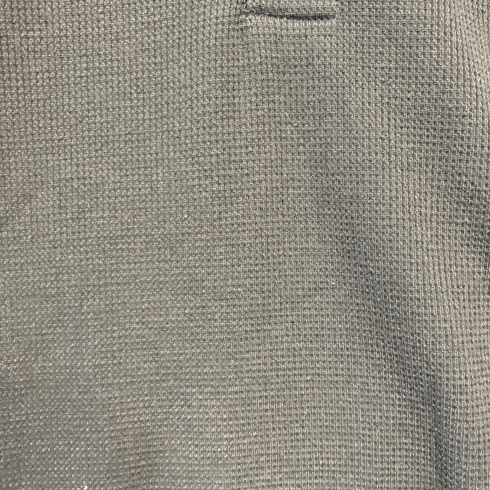 Magellan Mens Sz L Long Sleeve Shirt Green Waffle Knit Wicking Henley Classic gallery