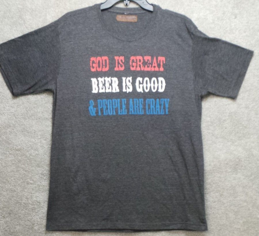 License to Boot tshirt Men-Preowned-size tag cut out fits a Large