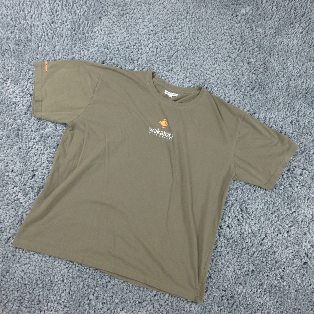 Wakatobi Dive Resort Shirt Mens 2XL Green Short Sleeve Graphic Tee gallery