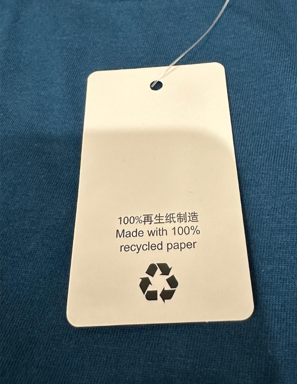 New Authentic Apple Unisex Short Sleeve T Shirt in Blue Store Employee Uniform gallery