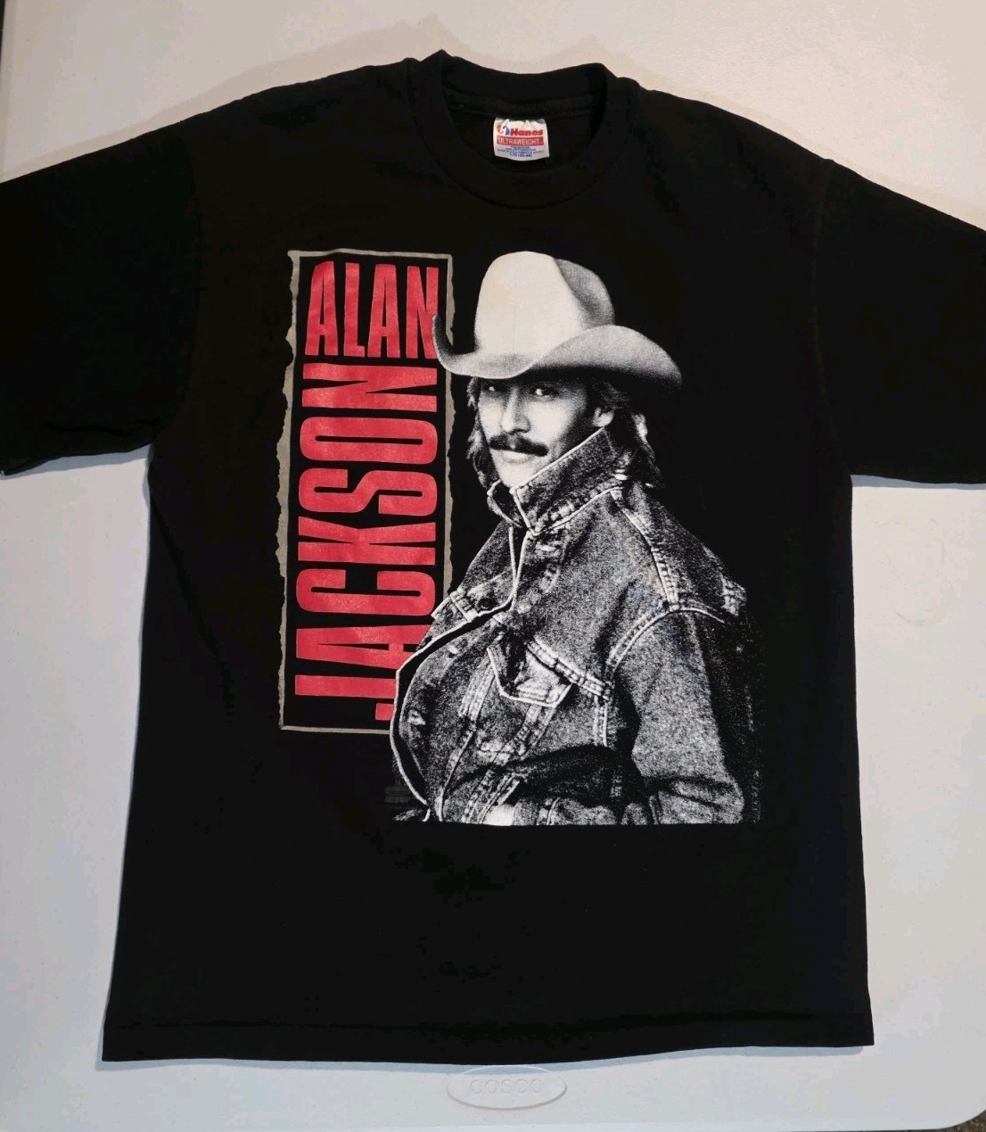 Vintage Alan Jackson Single Stitch Shirt men’s size large Concert Tee Made USA