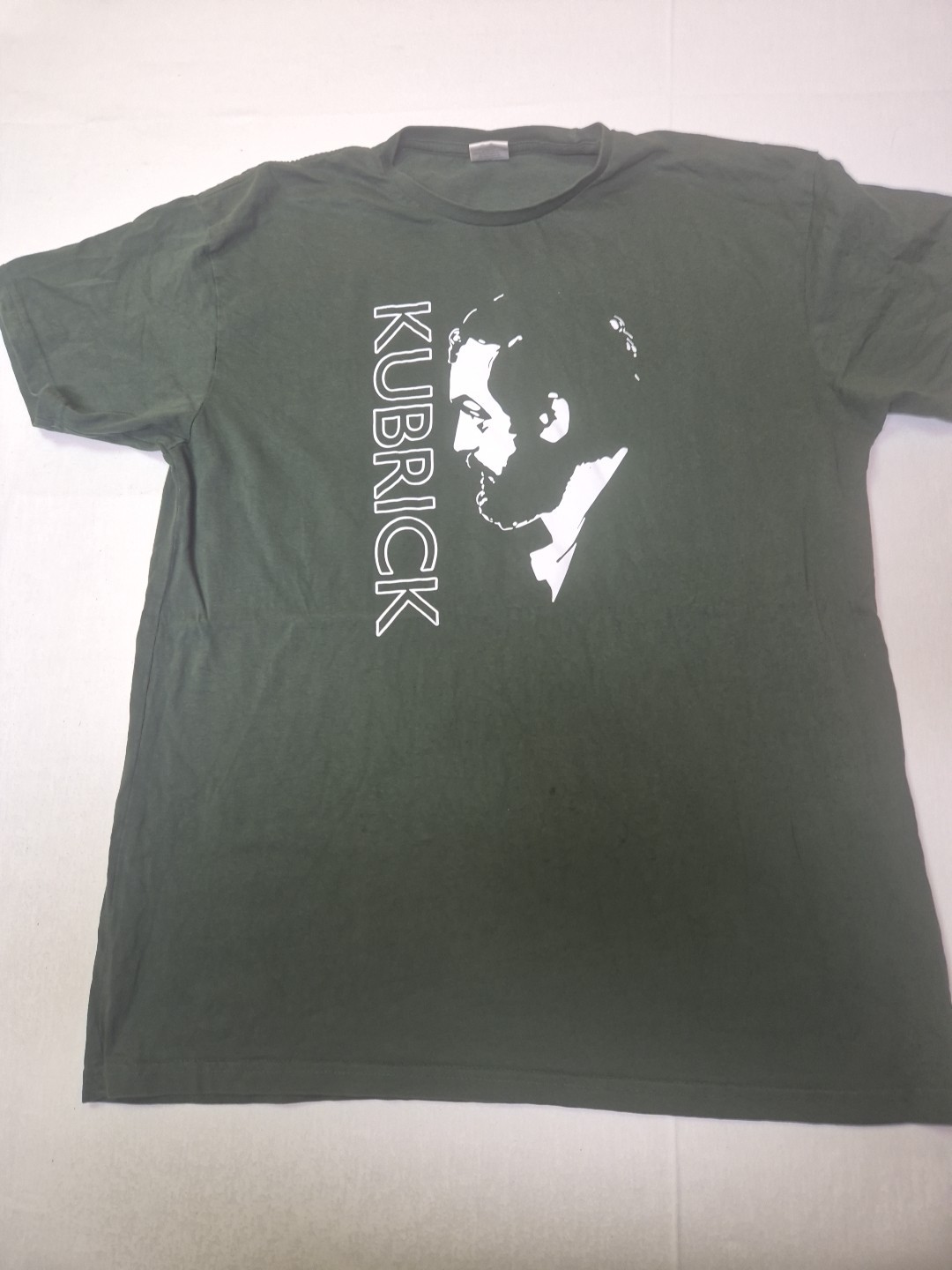 Uneek T-Shirt Men's Green Kubrick Crew Neck Short Sleeved Size Large gallery