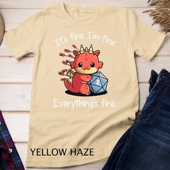 Everything’s Fine – RPG Funny Dragon Unisex T-shirt