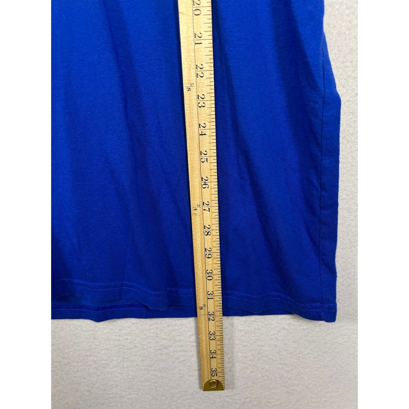 Athletic Sportswear Adidas Mens 2X Blue Go-To Performance Graphic Logo T-Shirt gallery