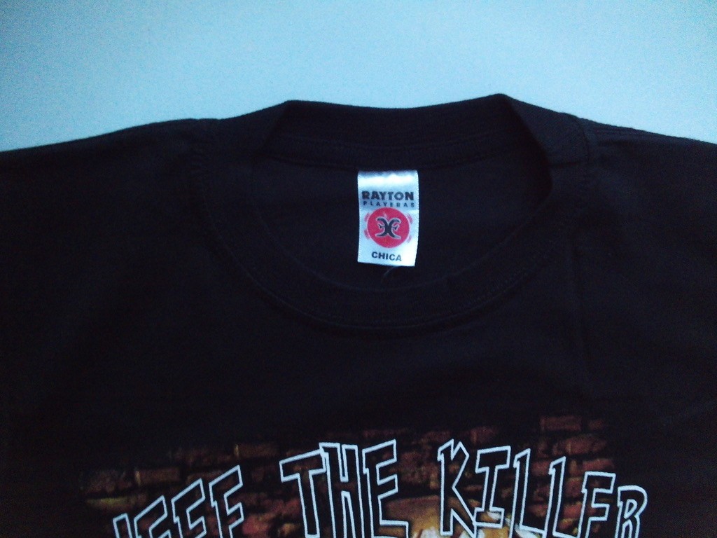 JEFF THE KILLER SHIRT,CREEPYPASTA SLENDERMAN HORROR ANIME MANGA DOUBLE SIDED gallery