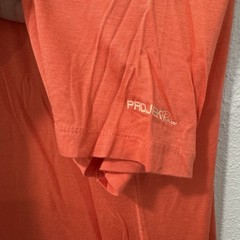 Projek Raw XL Liquid Touch Orange Fitness Shirt Sleeve Workout Shirt Unisex