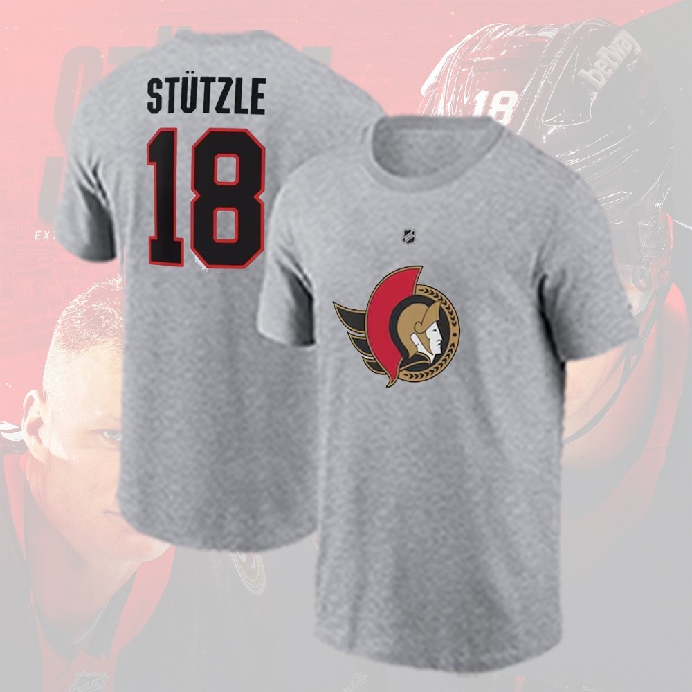 HOT 2026! Tim Stützle #18 Ottawa Senators Name and Number FAST Ship gallery