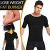 Men Slimming Body Shaper Posture Corrector Vest Abdomen Compression T-Shirts Top gallery