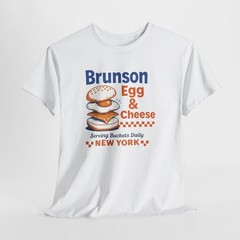 Brunson egg and cheese shirt
