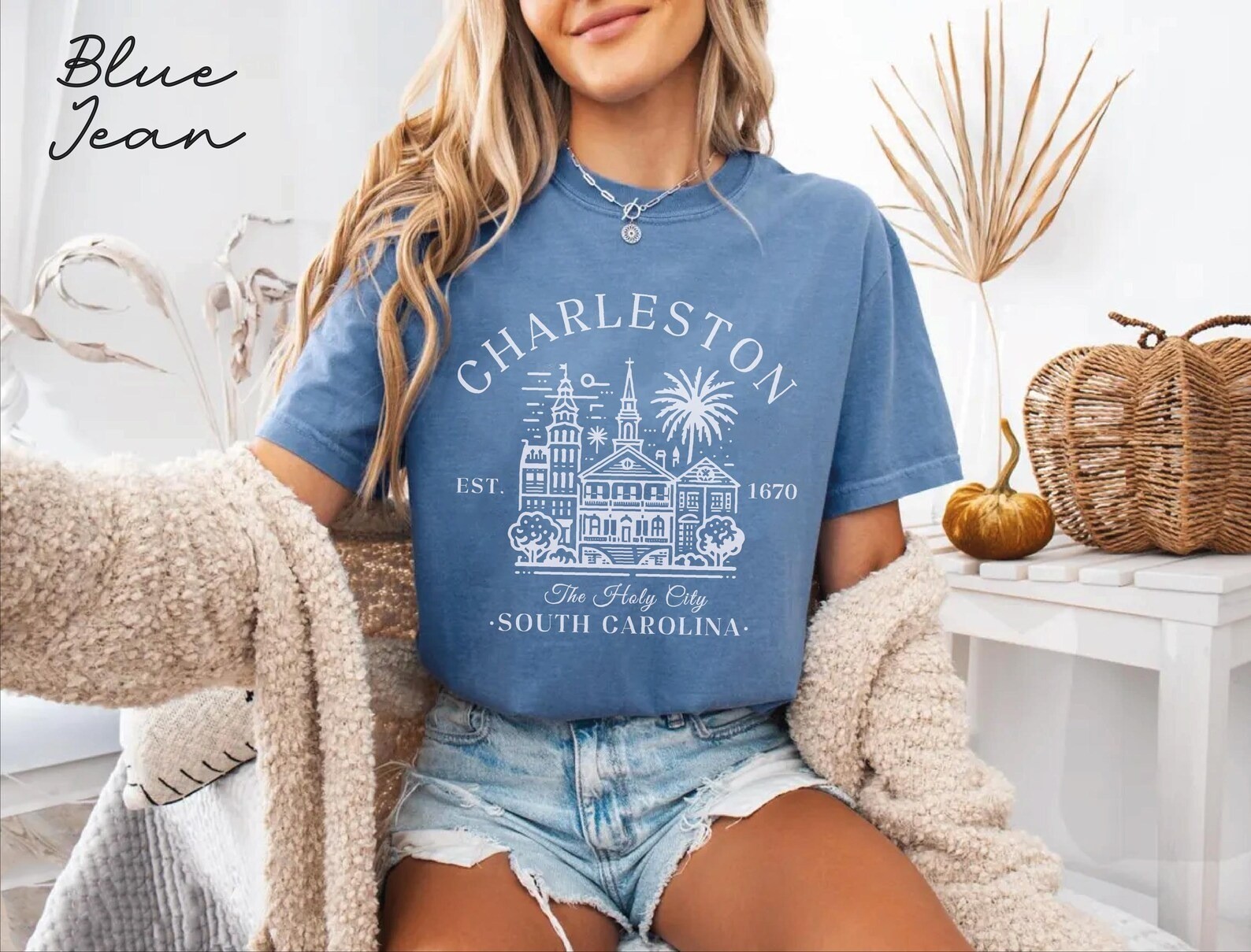 Charleston Unisex Shirt Travel Gift South Carolina Trip Lovers Souvenir Tee gallery