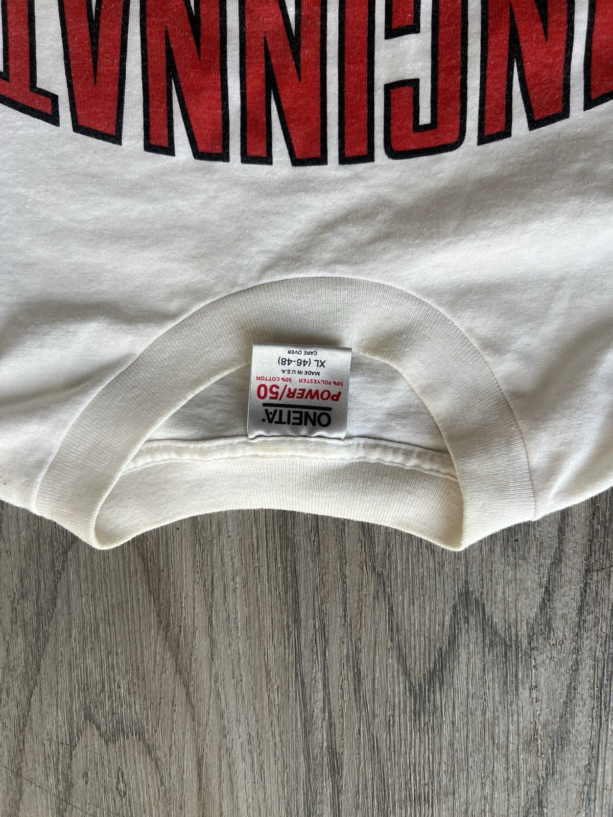 Vintage 1990 Cincinnati Reds Western Division Champs T-Shirt XL USA gallery