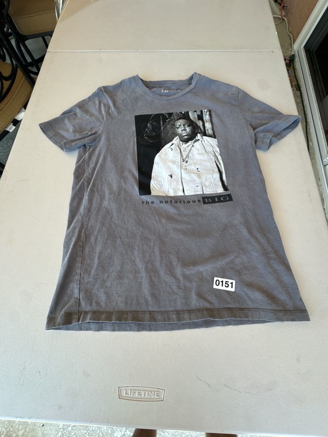 GAP The Notorious B.I.G. Biggie Smalls Graphic T-Shirt gallery
