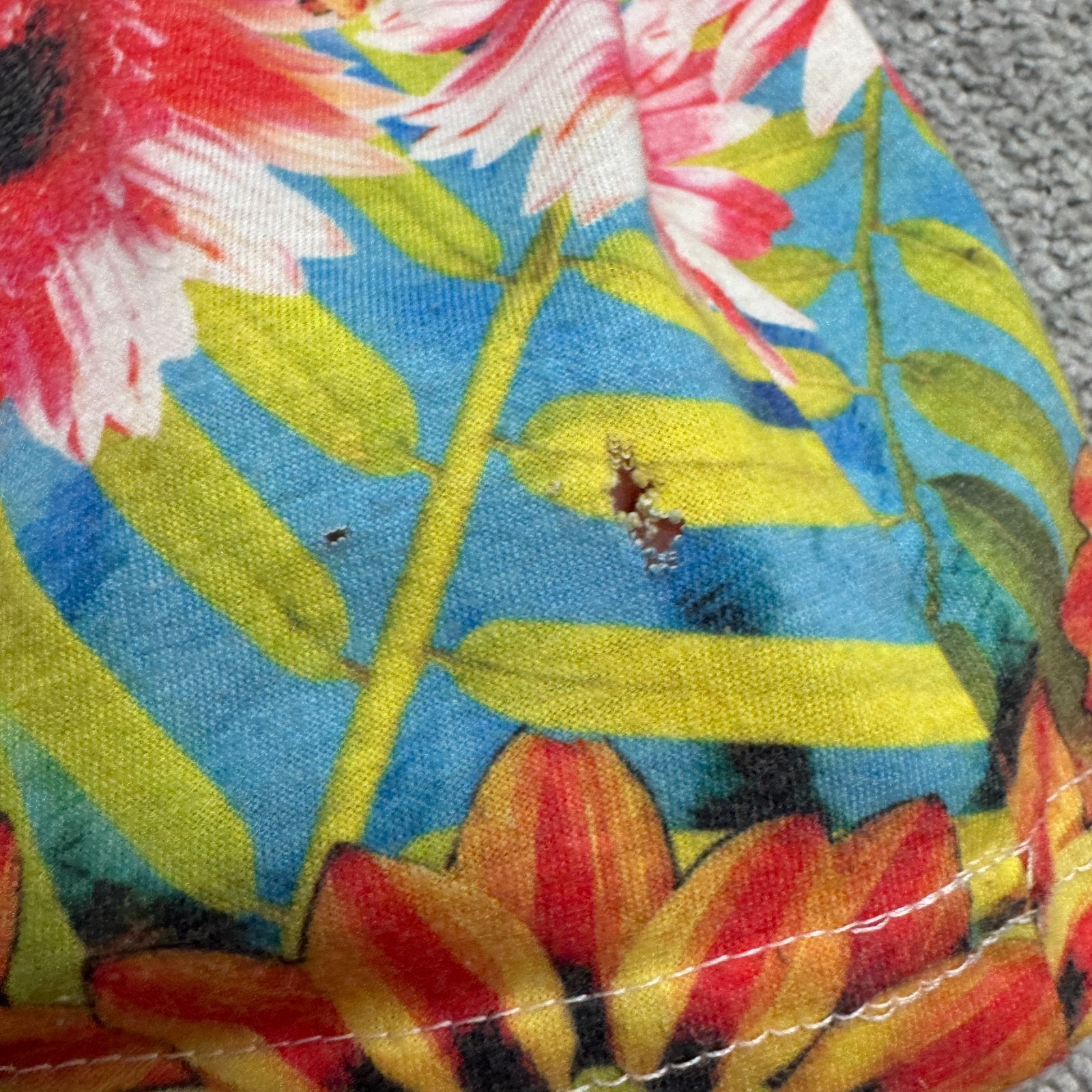 Neff Floral Tropical Summer Tank Top Mens Medium Multicolor Polycotton Hawaiian gallery