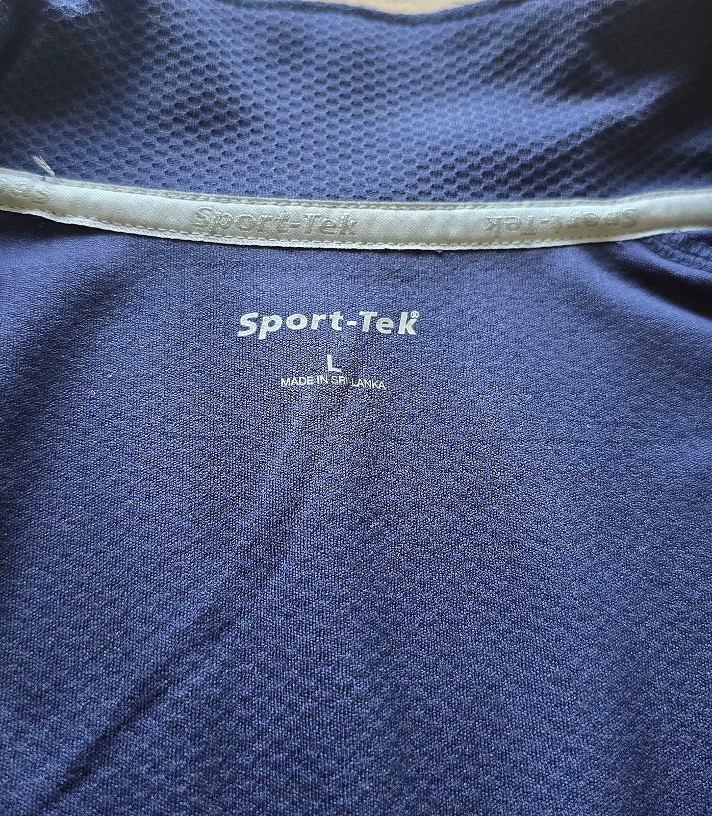 United Parcel Service UPS Men's Sport-Tek Long Sleeve Blue Pullover 1/4 Zip LG gallery