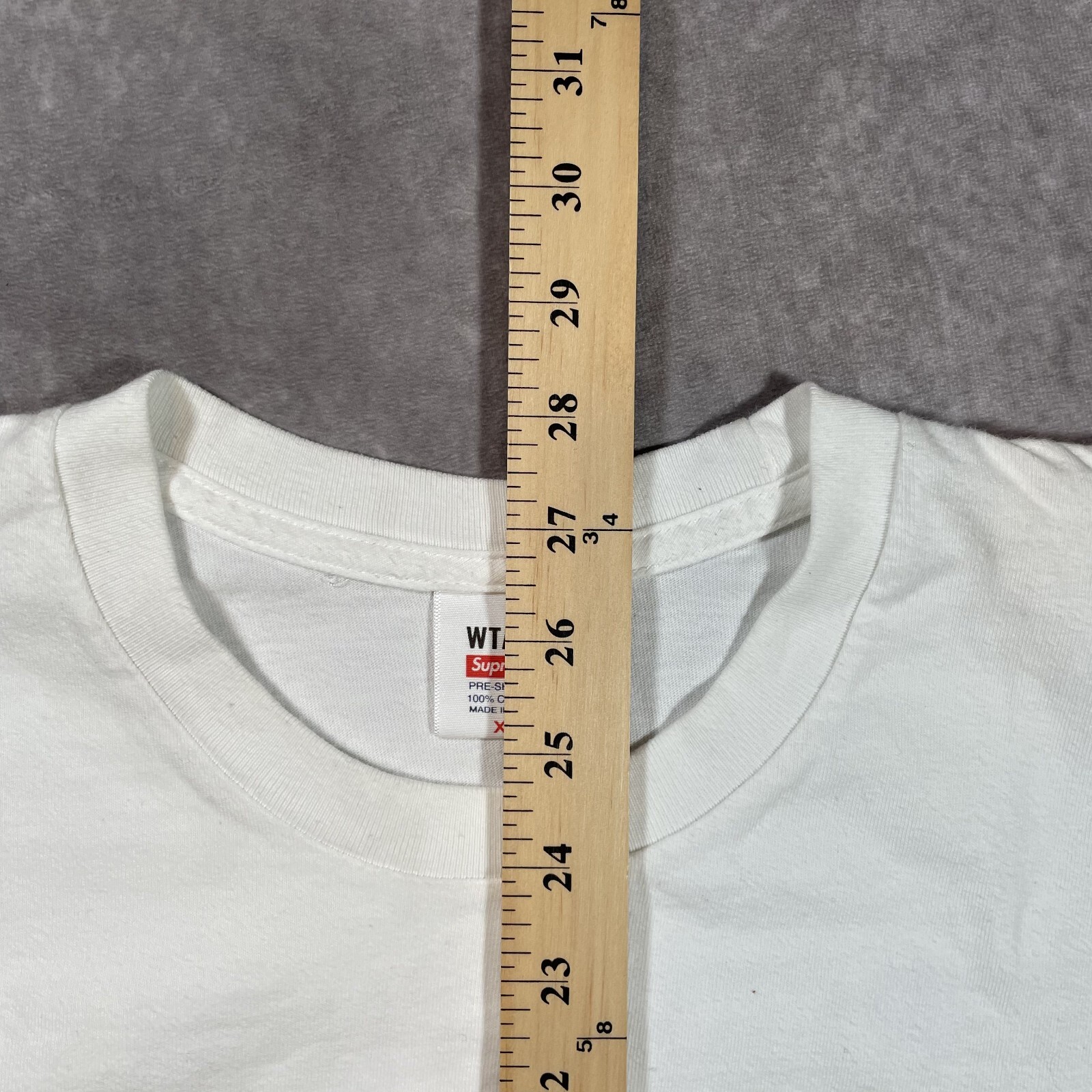 Supreme x WTAPS Sic'em T-shirt 2021 White Men's XL Double-Sided gallery