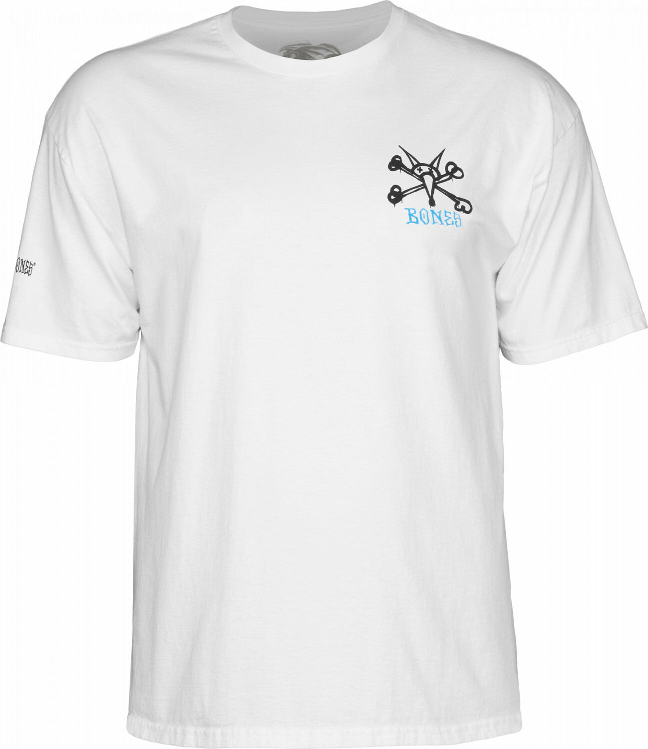 Powell Peralta RAT BONES Skateboard T Shirt WHITE gallery