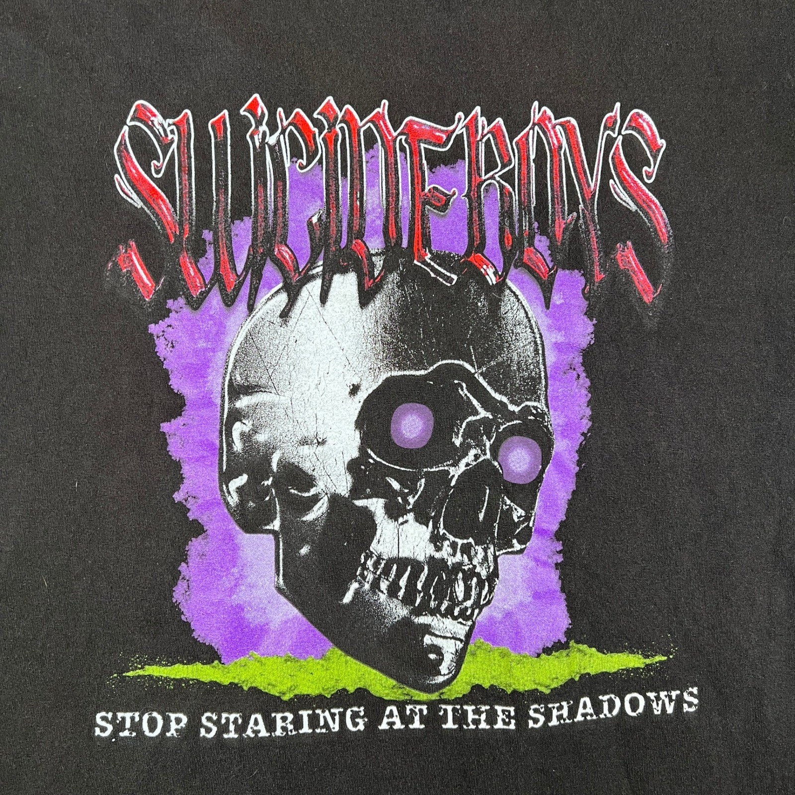 Suicideboys T Shirt Mens L Black Stop Staring At The Shadows Skull G59 Hip Hop gallery