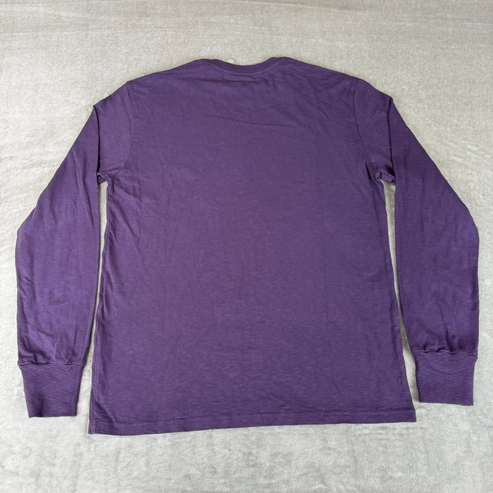 American Giant Long Sleeve Tee T-Shirt Mens Medium Purple Cotton $65 USA NWOT gallery
