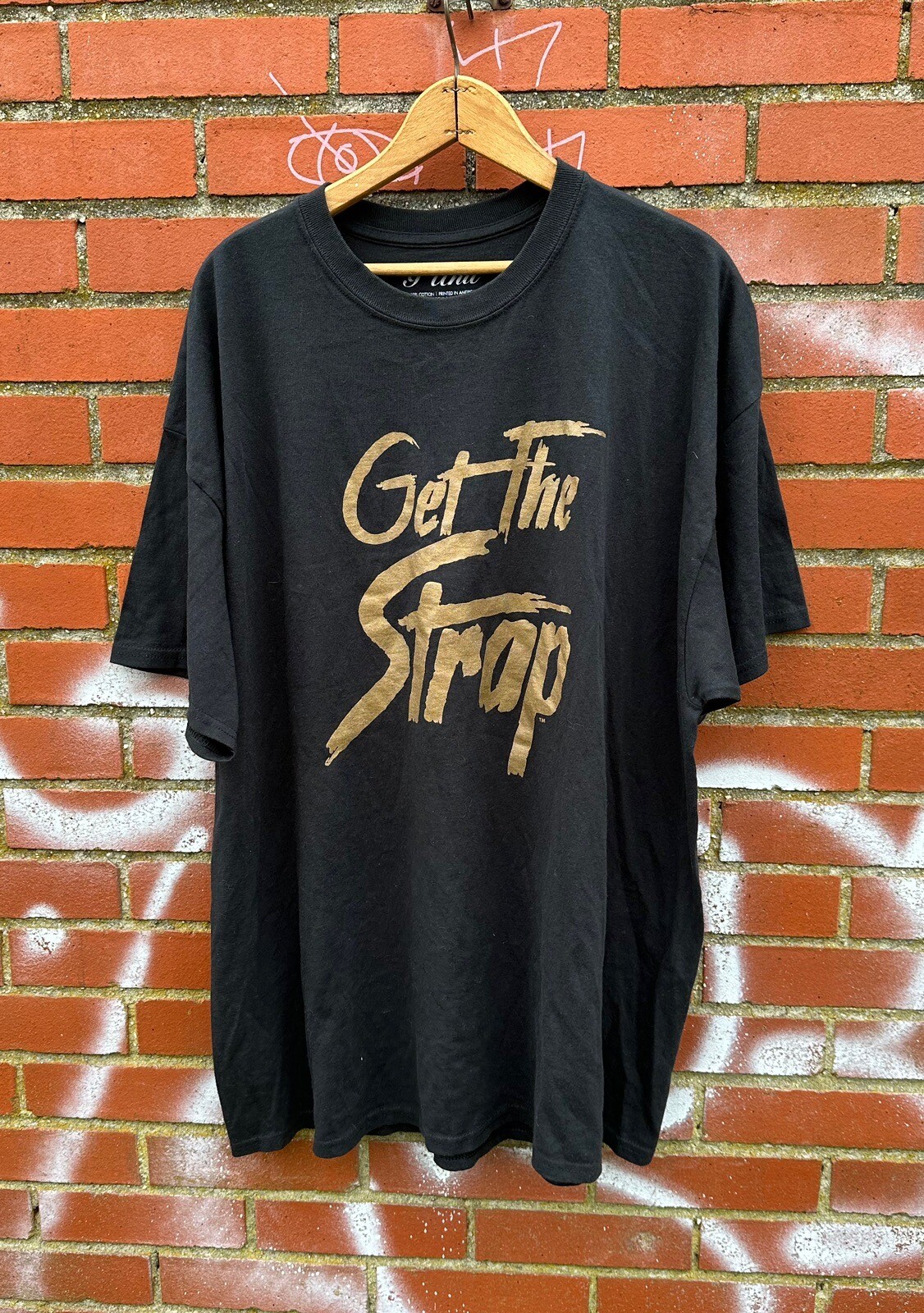 G UNIT GET THE STRAP Mens 2XL Tee XXL 50 Cent Shirt Authentic Rap