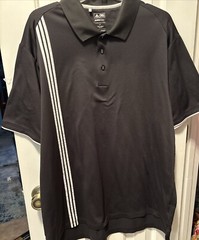 Adidas Climacool Men’s Size XL Short Sleeve Polo Collared Golf Shirt