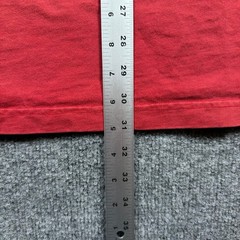 Duluth Trading Co Relaxed Fit Longtail T Shirt Mens Large Red Chest Pocket