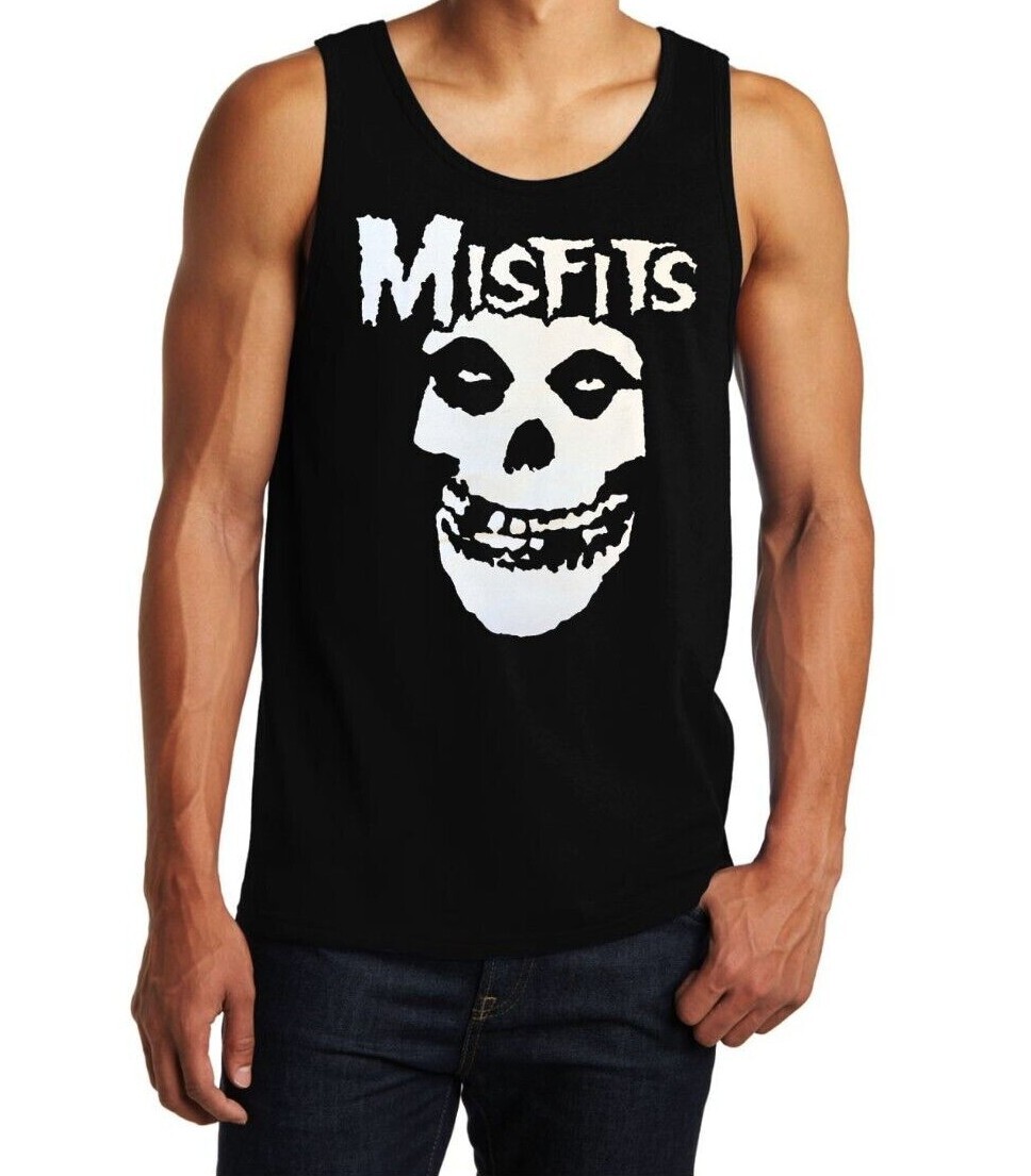 Misfits Punk Rock Band Black Tank Top (Various Colors) gallery
