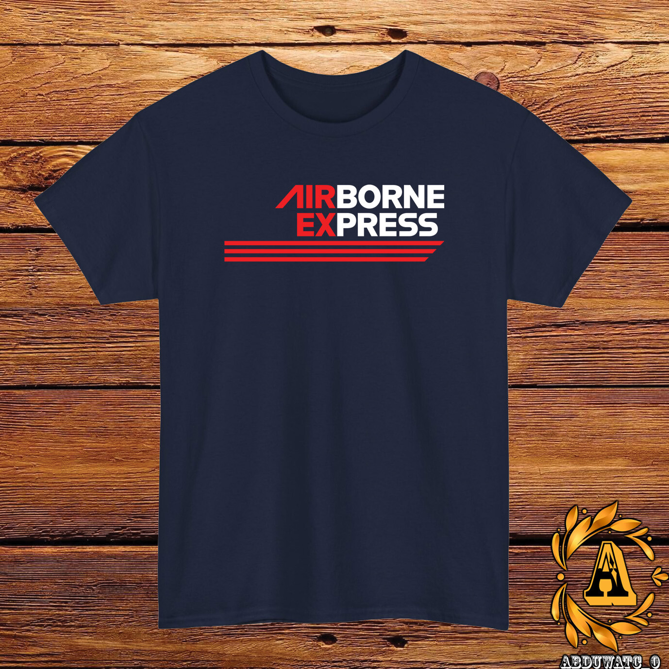 Airborne Express Airlines Logo T-Shirt Black/Grey/White/Navy/Red/Light Blue gallery