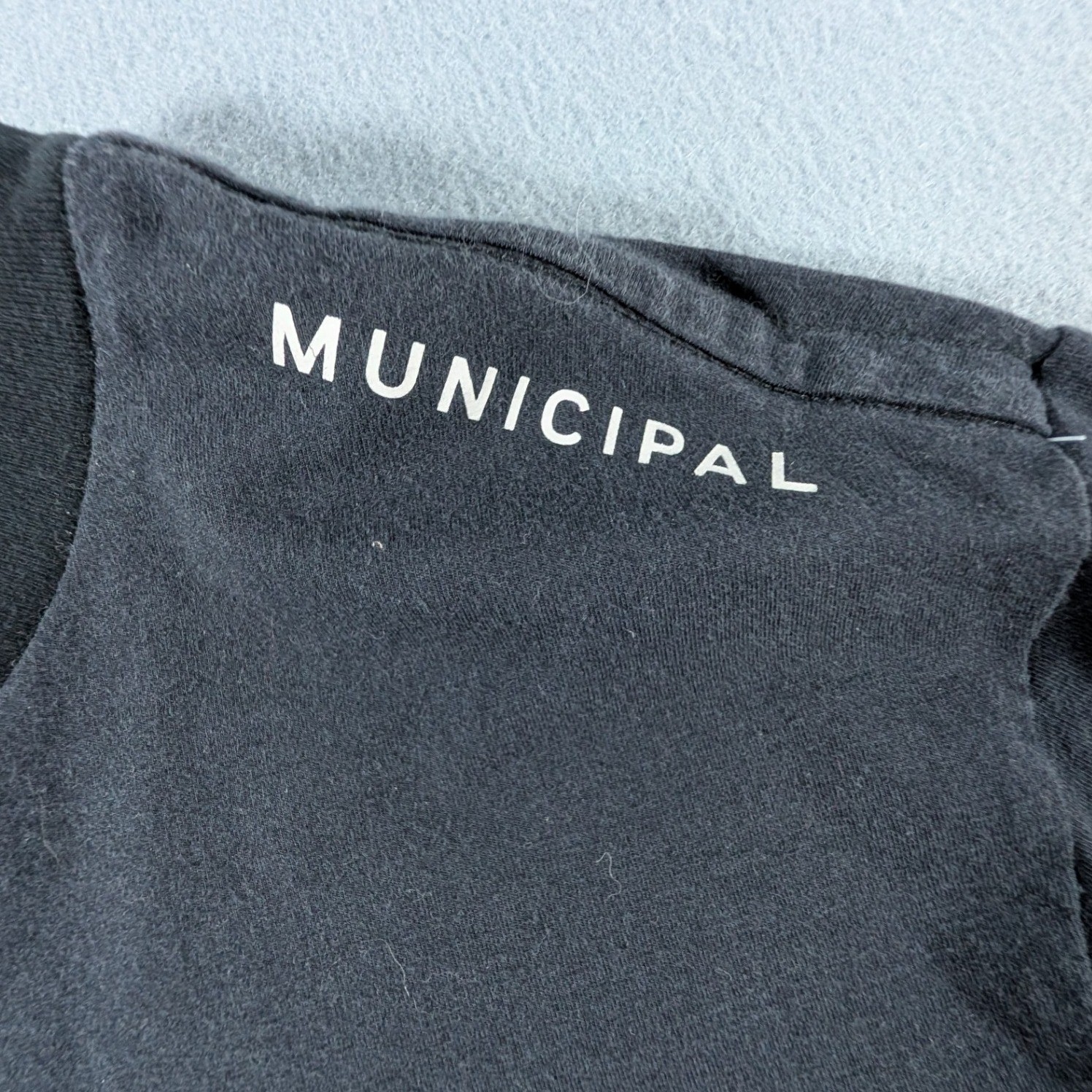Municipal Sport Utility Gear T-Shirt Mens Medium Black Cotton Modal Stretch Logo gallery