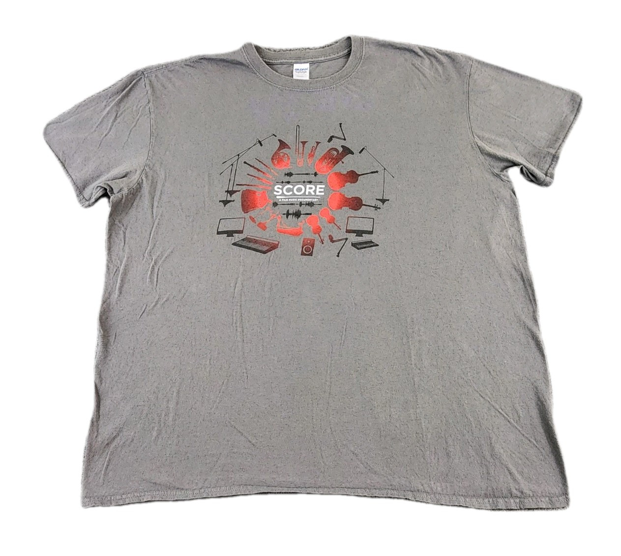 Score A Film Music Documentary Shirt Mens 2XL Crew Cinematic Merch Tee Adult A48 gallery