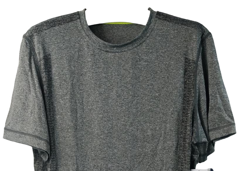 Asics Men's Hot Shot Heathered Training Shirt, Grey Heather - Small gallery