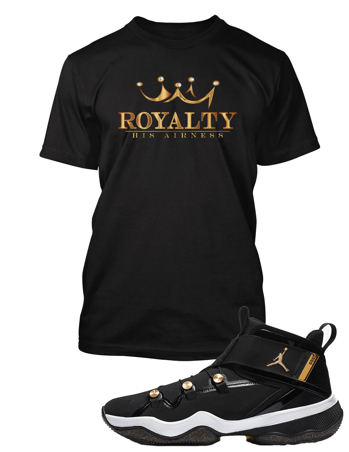 Royalty His Airiness Graphic Tee Shirt to Match J AJNT 23 Lifestyle Big Tall Sm gallery
