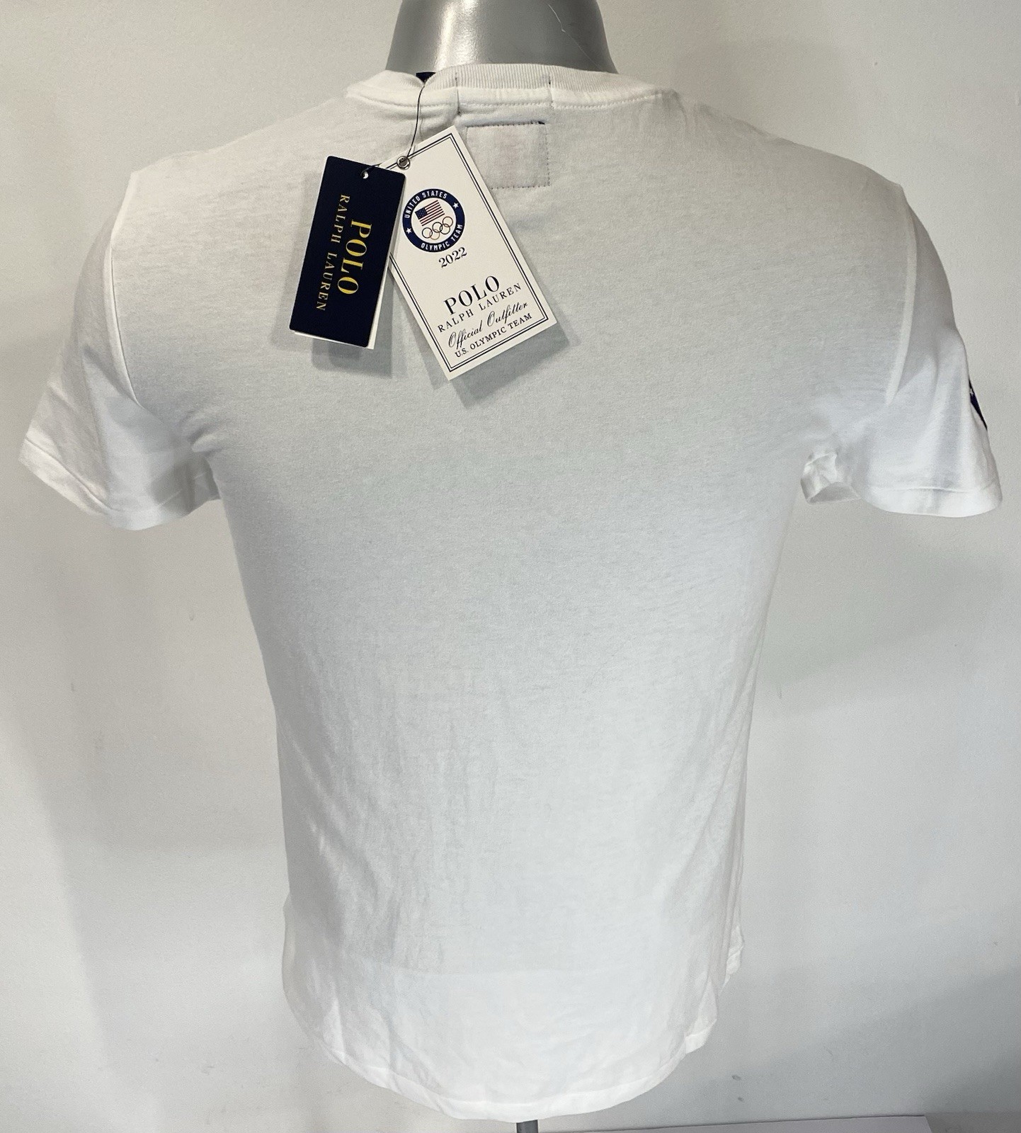 Polo Ralph Lauren NWT S Small T-Shirt Team USA Olympics White New gallery
