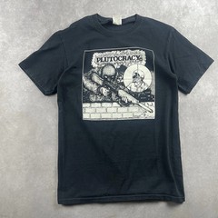 Plutocracy Band Sniper Cartoon Graphic Print Shirt Reprint Grunge S–4XL