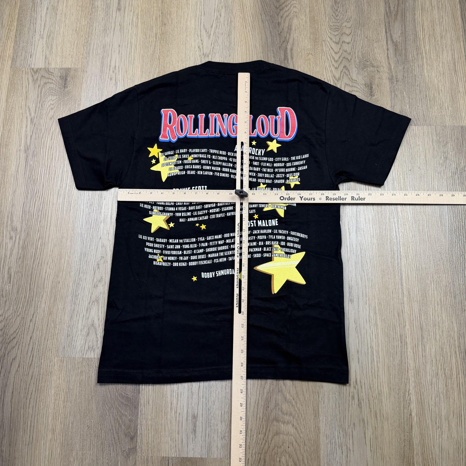 Revenge Rolling Loud Shirt Mens Medium Black 2021 Miami FL Rap Concert Tee gallery