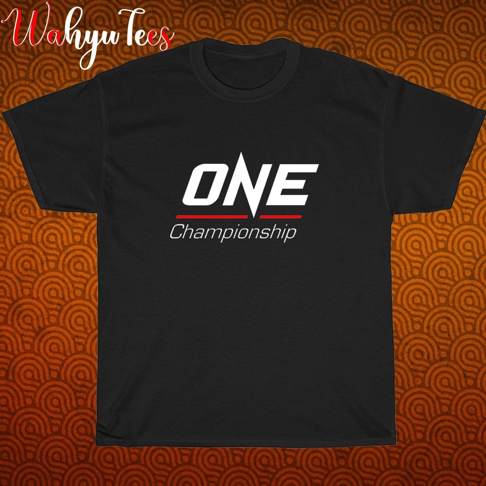 New ONE Championship Logo Black/Grey/Navy/White Size S-5XL Unisex T-Shirt