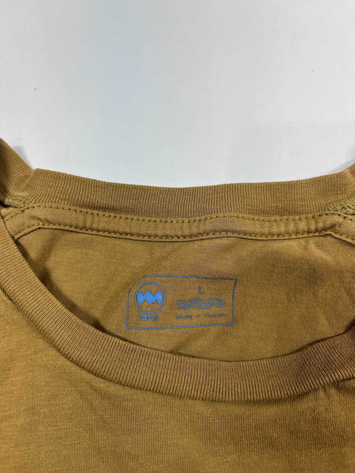 Orange Brown Janji Short Sleeve Run Every Where Running Tshirt Shirt Men's Large gallery