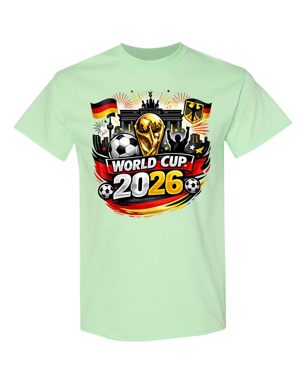 Germany Soccer 2026 World Cup Style Unisex T-Shirt | German Fan Shirt | Football gallery