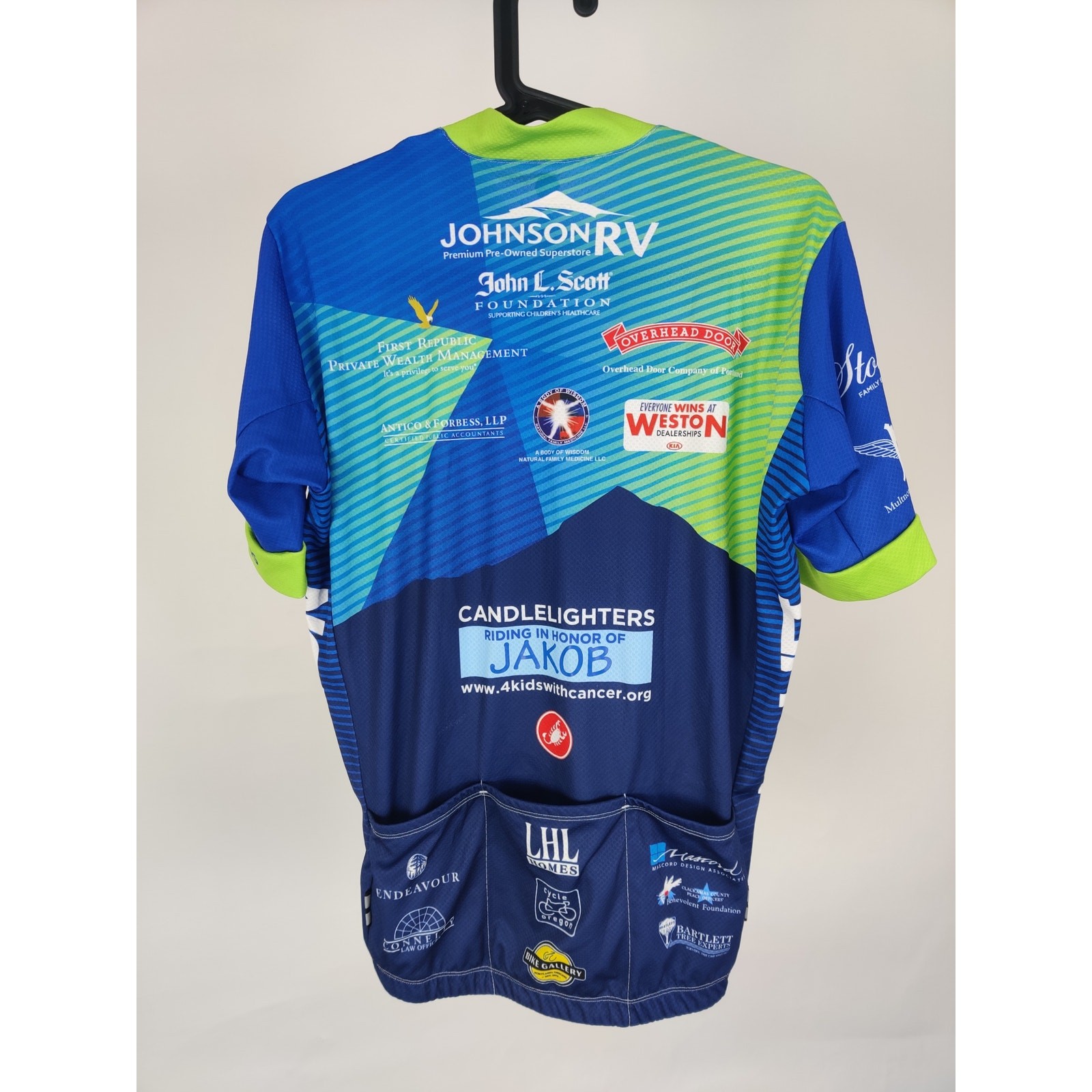 Castelli Candlelighters Cycling Jersey Lightweight Multicolor Men’s XL gallery